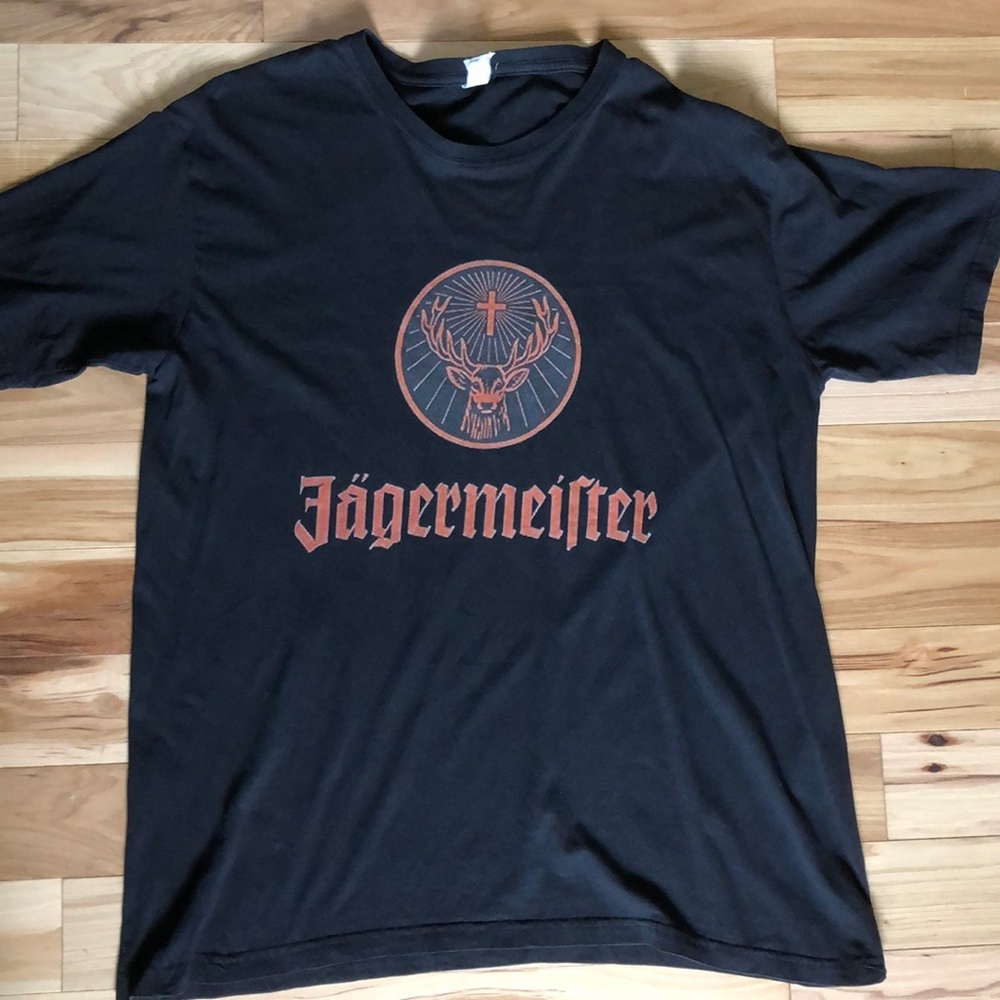 Jägermeister screen print t-shirt